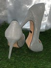 Badgley  Mischka Women’s FORMAL silver pumps / WEDDING shoes size 7.5 — photo 7