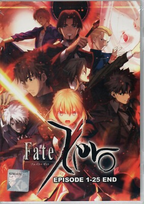 Anime DVD Fate Zero TV Series Season 1+2 Vol.1-25 End English Dubbed