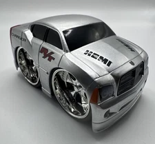 TOON GARAGE 2006 DODGE CHARGER R/T  3.5" SILVER BY JADA