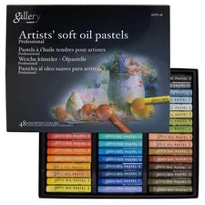 MUNGYO Gallery Soft Oil Pastels Set of 48 - Assorted Colors