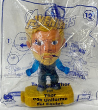 2019 McDonald's MARVEL AVENGERS ENDGAME Happy Meal Toys Sealed 12 THOR