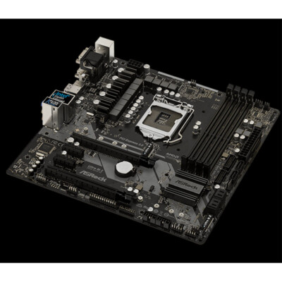 LGA 1151 Motherboard ASRock Z370M PRO4 Support 4*DDR4 SATA 3.0
