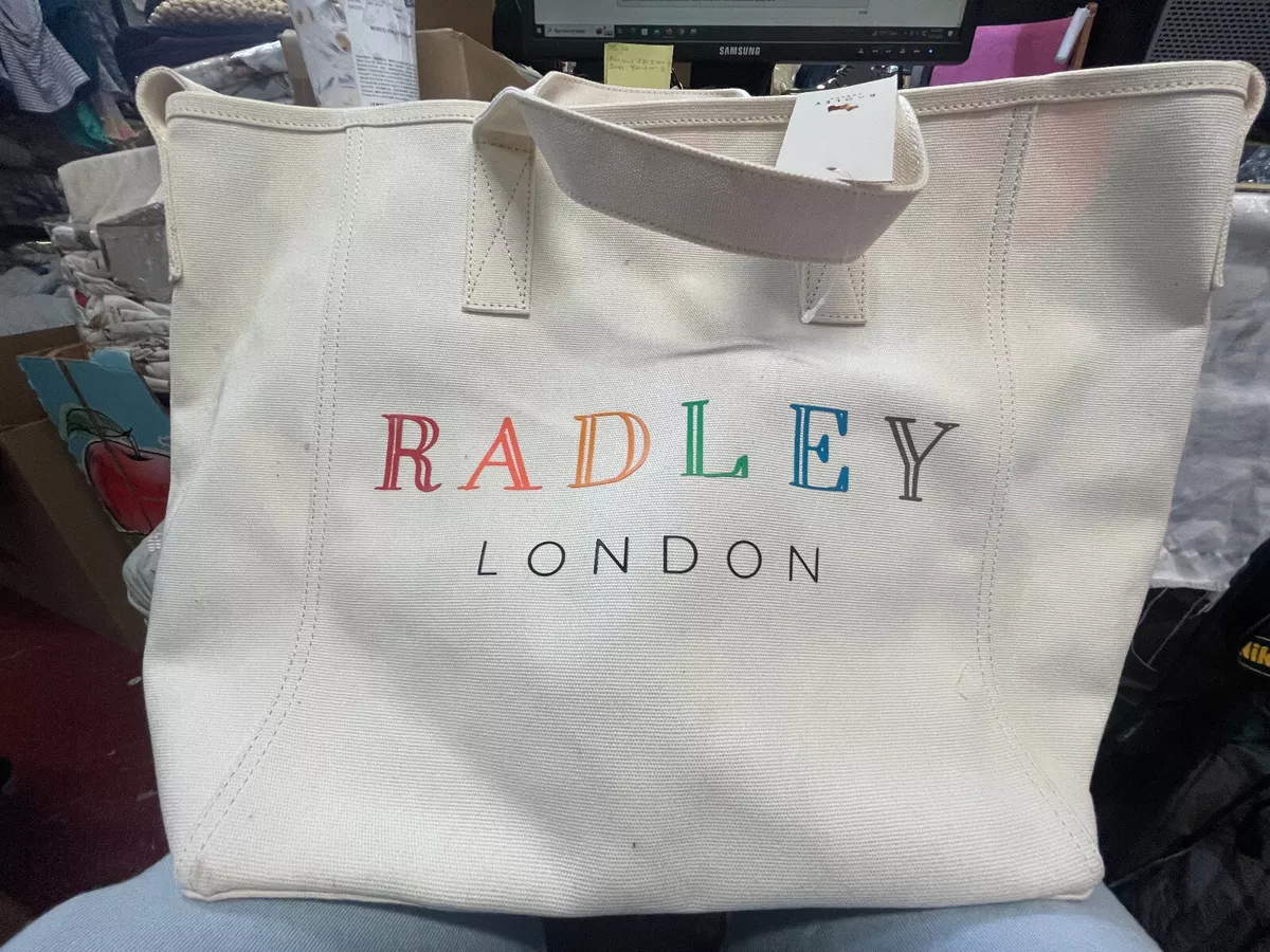 RADLEY LONDON, Bags, Radley London Beach Close Pride Large Open Top Tote  Nwt