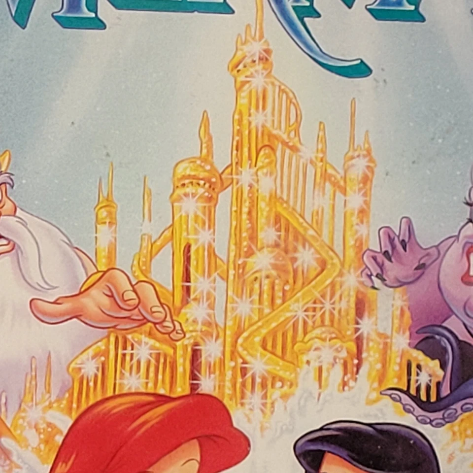 Disney The Little Mermaid (VHS, 1989, Diamond Edition) Original banned edition - Image 2 of 4