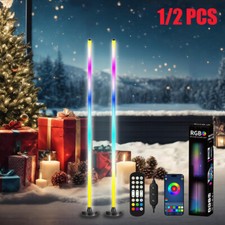 47"Smart LED Floor Lamp RGB Remote  APP Control Music Sync Corner Lighting