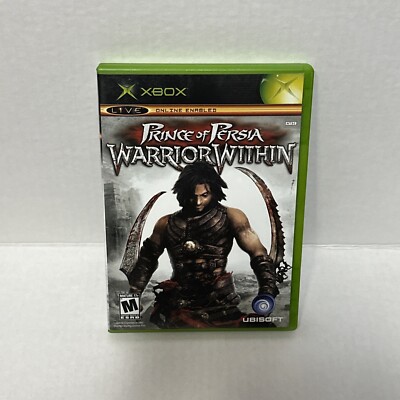 Prince of Persia: Warrior Within Microsoft Xbox, 2004 Complete CiB Manual Tested