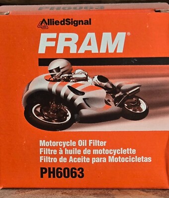 FRAM Spin-On Oil Filter ~ PH6063 ~10K Mile 