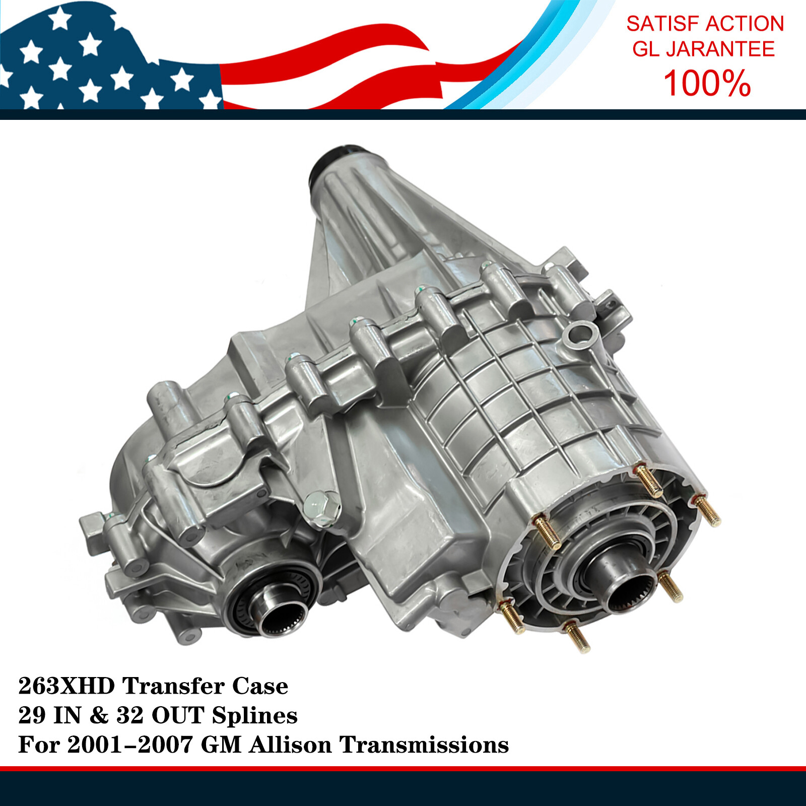 263XHD Transfer Case for CHEVROLET SILVERADO 2500 3500 GMC SIERRA 2500 3500 HD