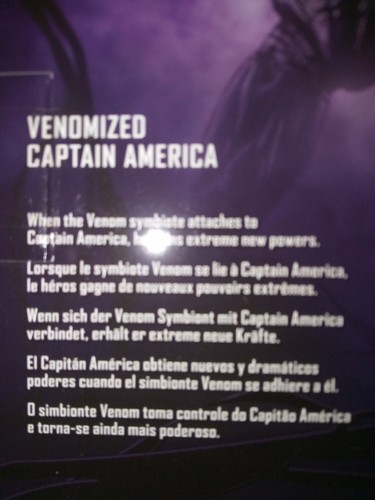 Marvel Legends: Captain America / venomized (ovp) - Bild 4 von 4