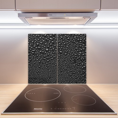 Glass Worktop Saver Ceramic Induction Hob Protector Cover Water drops
