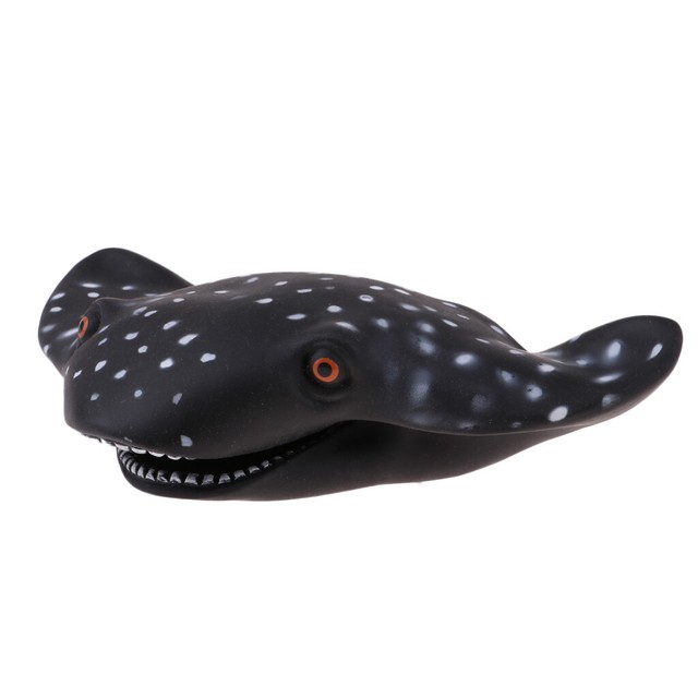 Vinyl Stingray Head Hand Puppet Kids Toddler Cognitive Educational Toy Gift eBay