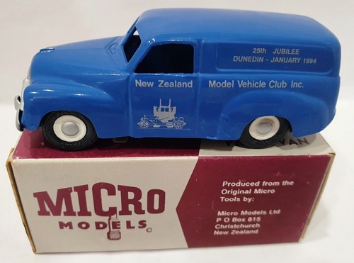 NZ Micro Models FJ Holden Panel Van 25th Jubilee Dunedin 1994 MM003 Car - Picture 13 of 13