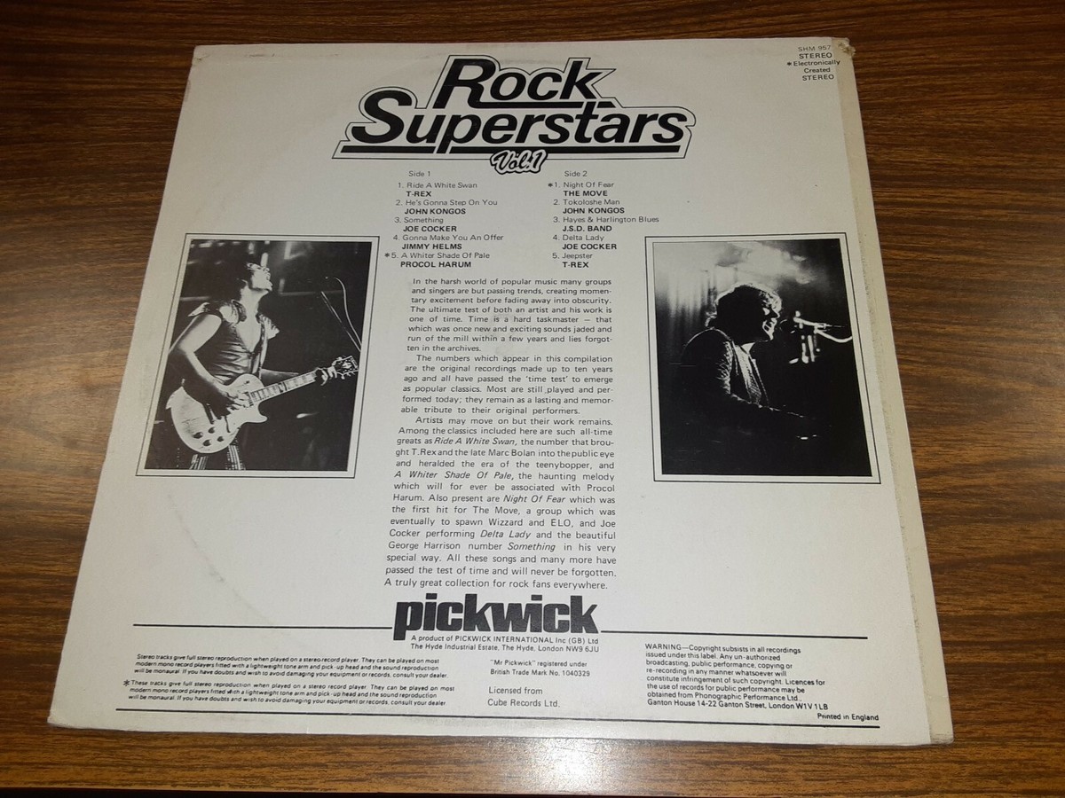 TRIPLE BLACK DIAMOND レコード　Record ROCK COMPILATION*ROCK SUPERSTARS*LP RECORD VG/VG UK IMPORT