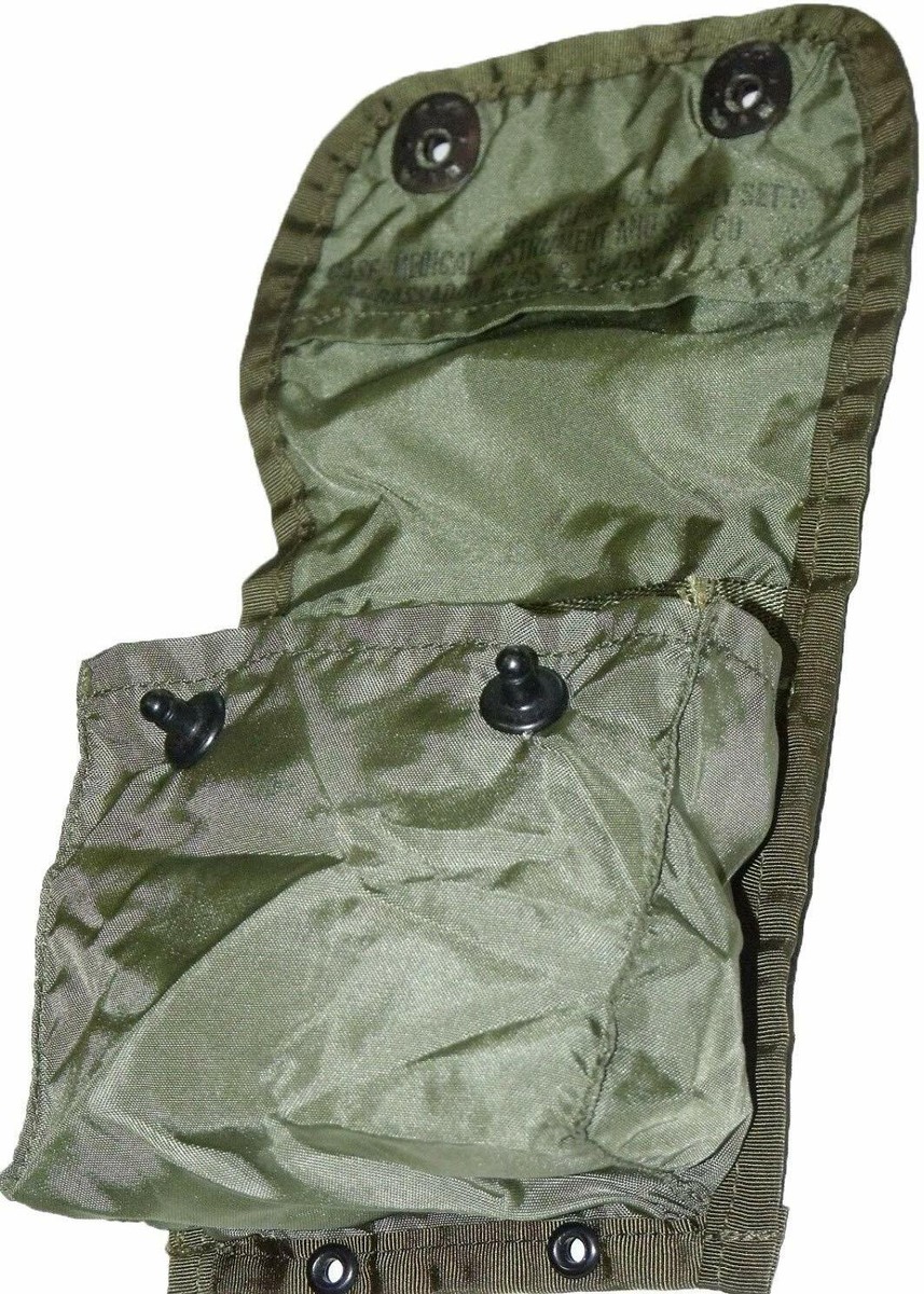 US Army Military Alice FIRST AID CASE Medical Pouch Bag OD Olive