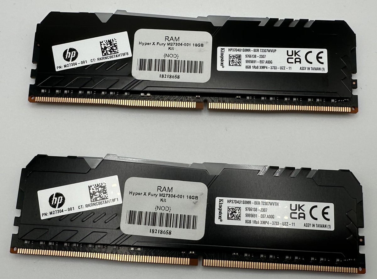 Kingston HyperX Fury (2x8GB) 16GB DDR4 3200MHz RAM | eBay