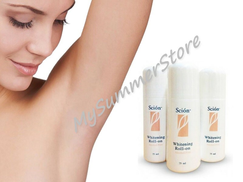 3X Nu Skin SCION WHITENING ROLL-ON UnderArm DeoDorant NuSkin