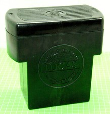 Batteriegehäuse mit Logo Lucas Norton Rudge T Shape prewar Tshape battery dummy