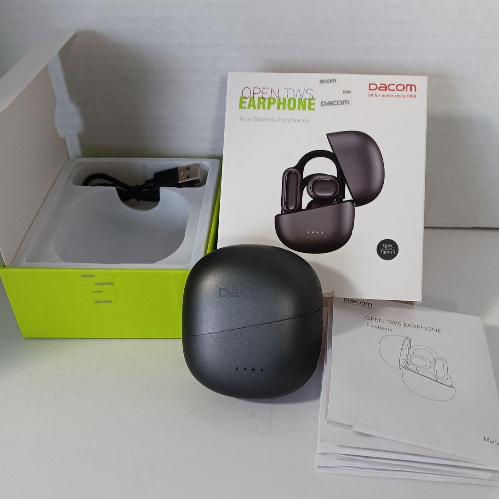 DACOM Open Ear Bluetooth 5.3 Headphones with Dynamic Sound-image