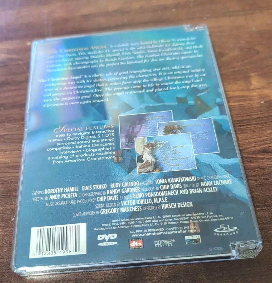 Manheim Steamroller - The Christmas Angel: A Story on Ice (DVD