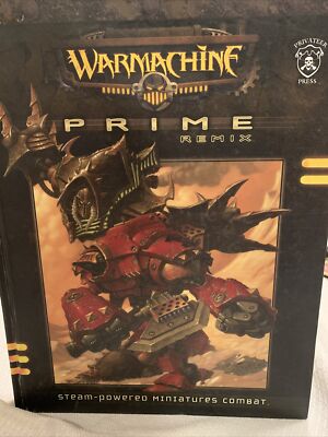 Warmachine Prime Remix H/C Rulebook Privateer Press 2006 1st Print
