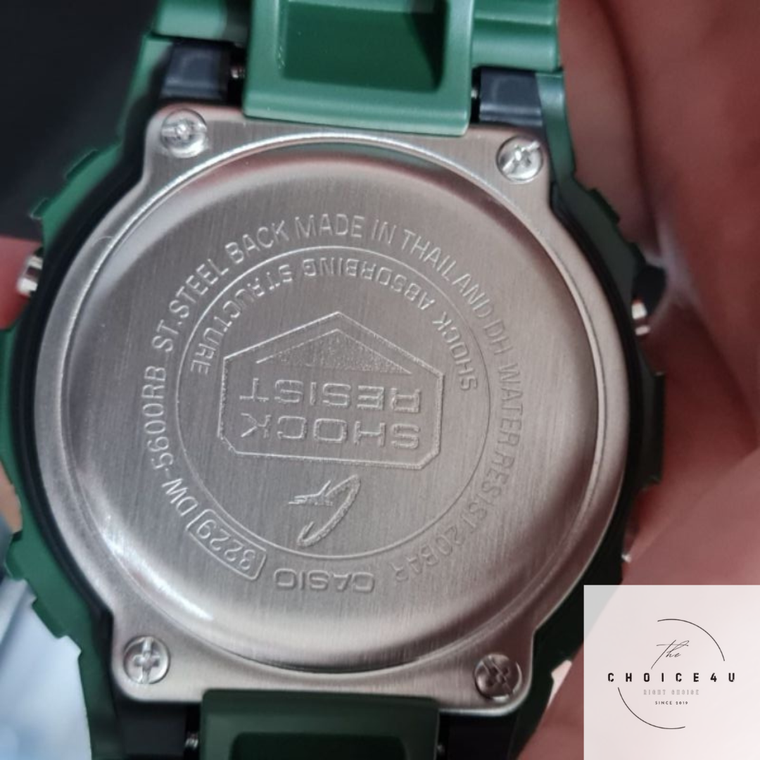 Casio G Shock DW-5600RB-3 Men's Digital GREEN Resin Strap Casio G Shock DW-5600RB-3 Men's Digital GREEN Resin Strap