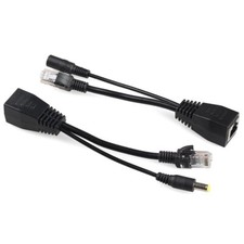 Image of PoE Injector and PoE Splitter - 5.5 x 2.1 mm - Ethernet