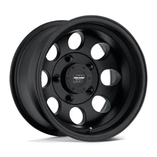 PRO COMP WHEEL Series 69 Vintage 16X8 6X139.7 Offset -12 Flat Black (Qty of 1)