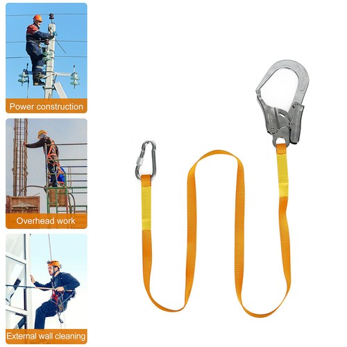 Climbing Heavy-Duty Safety Harness Safety Lanyard Harness Belt Protection Straps - Picture 12 of 12