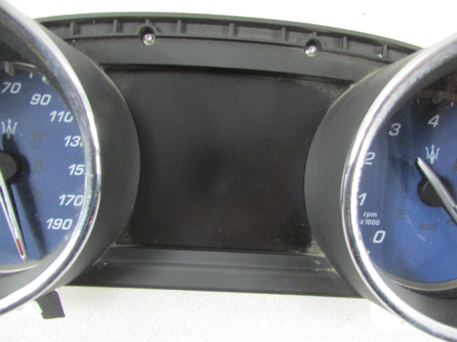 Maserati Quattroporte, Speedometer Head Cluster, Used, P/N 670009735