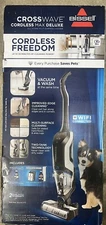 BISSELL CrossWave Black/White Cordless All-in-One Vacuum Cleaner