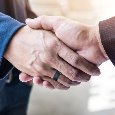 7-Pack Silicone Rings Men – Black Gray Green Blue Bands for Work