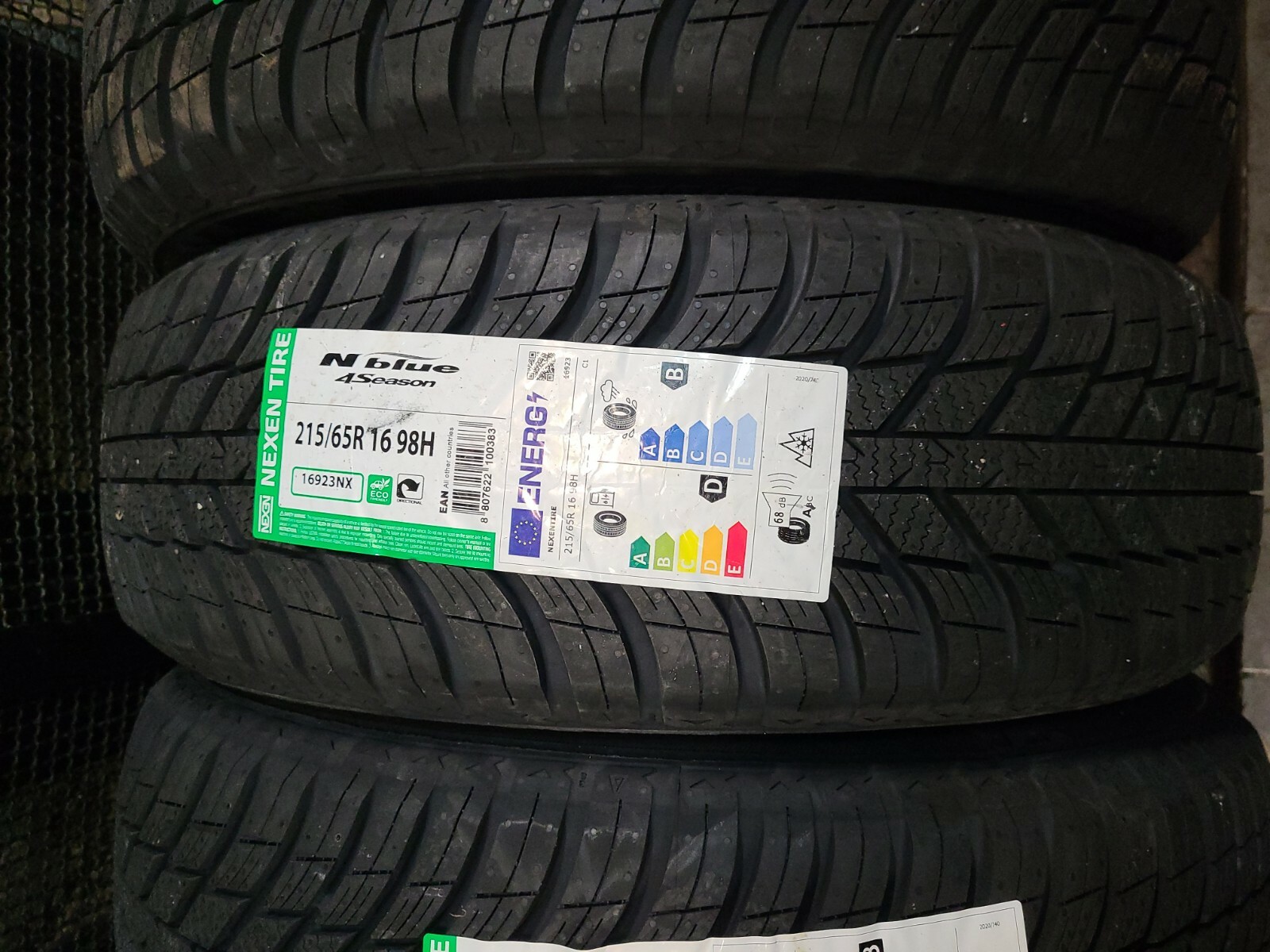 Kit 4 Pneumatici 215/65 R16 98H Nexen 4s Gomme Auto 4 Stagioni Nuove 2025 M+S - Miniatura 3