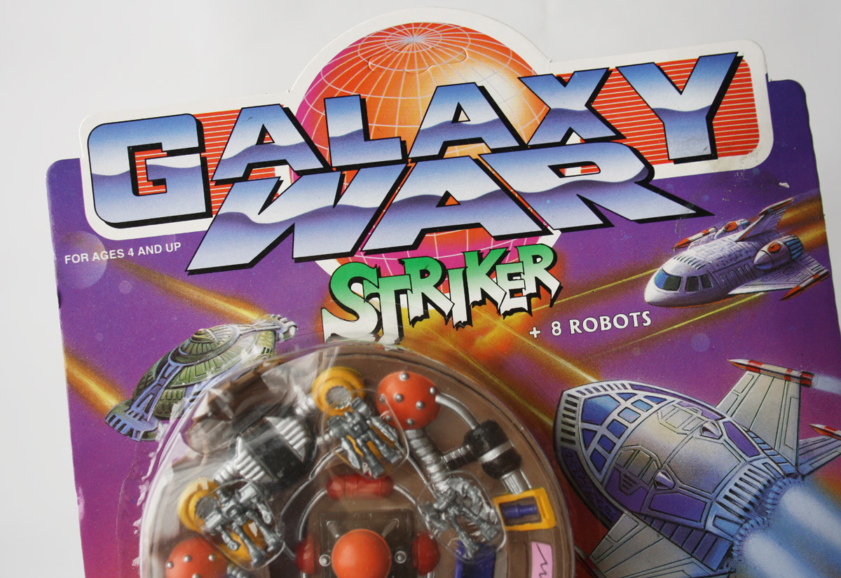 RARE VINTAGE 90'S GALAXY WAR STRIKER SPACE ROBOTS EUGENE HINSTAR