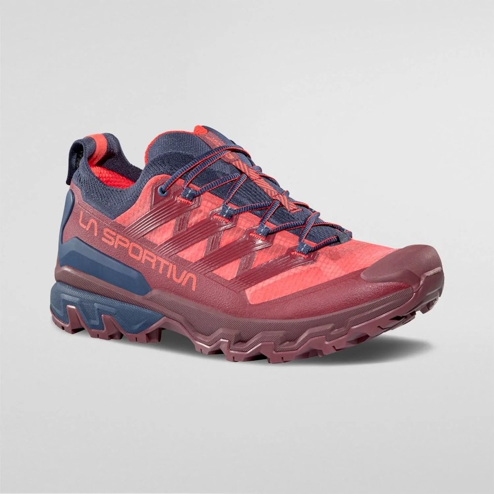 Chaussure de trail La Sportiva Ultra Raptor 3 anti-chocs homme rouge de montagne