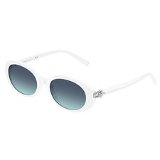 Tiffany  Co. TF 4242D 83929S Bright White Plastic Sunglasses Blue Gradient Lens