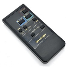 Sharp VCR Remote Control RRMCG0275GESA CLEANED AND TESTED SHIPS FAST 