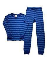Kid Boy Hanna Andersson Striped Pj Set 165