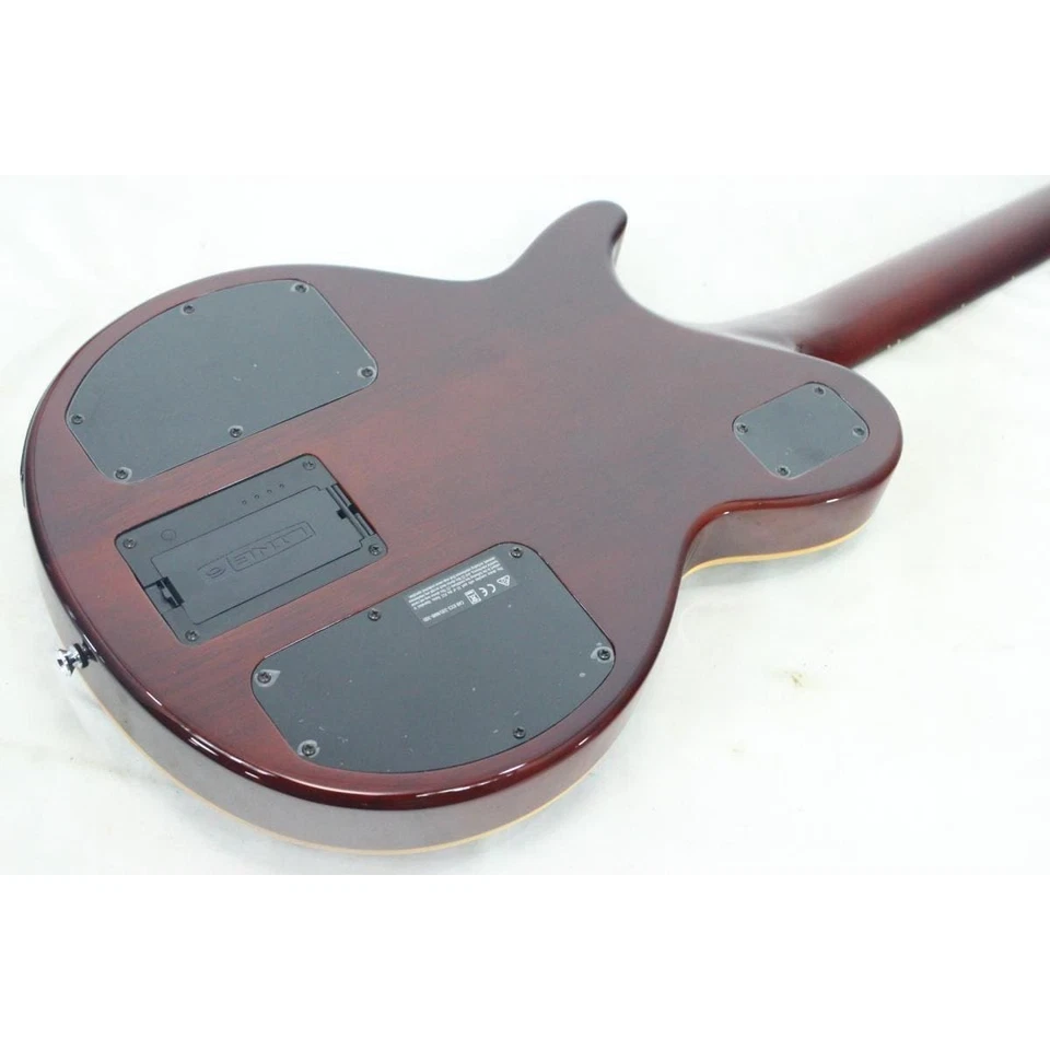 LINE6 JTV-59 VARIAX Used Maple+Mahogany body Sunburst w/Gig case - Image 3 of 4