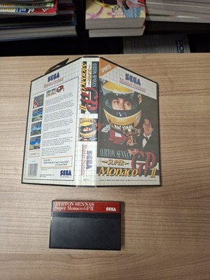 Ayrton Sennas Super Monaco 2 Sega Master System