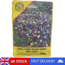 Mix 149a 50g Wild Flower Meadow Certified Seeds Over 25 Species Of Flower NO 219.80 per kilo