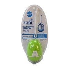 Zapi Toothbrush Sanitizer UV Dental Sanitizer Green New In Package