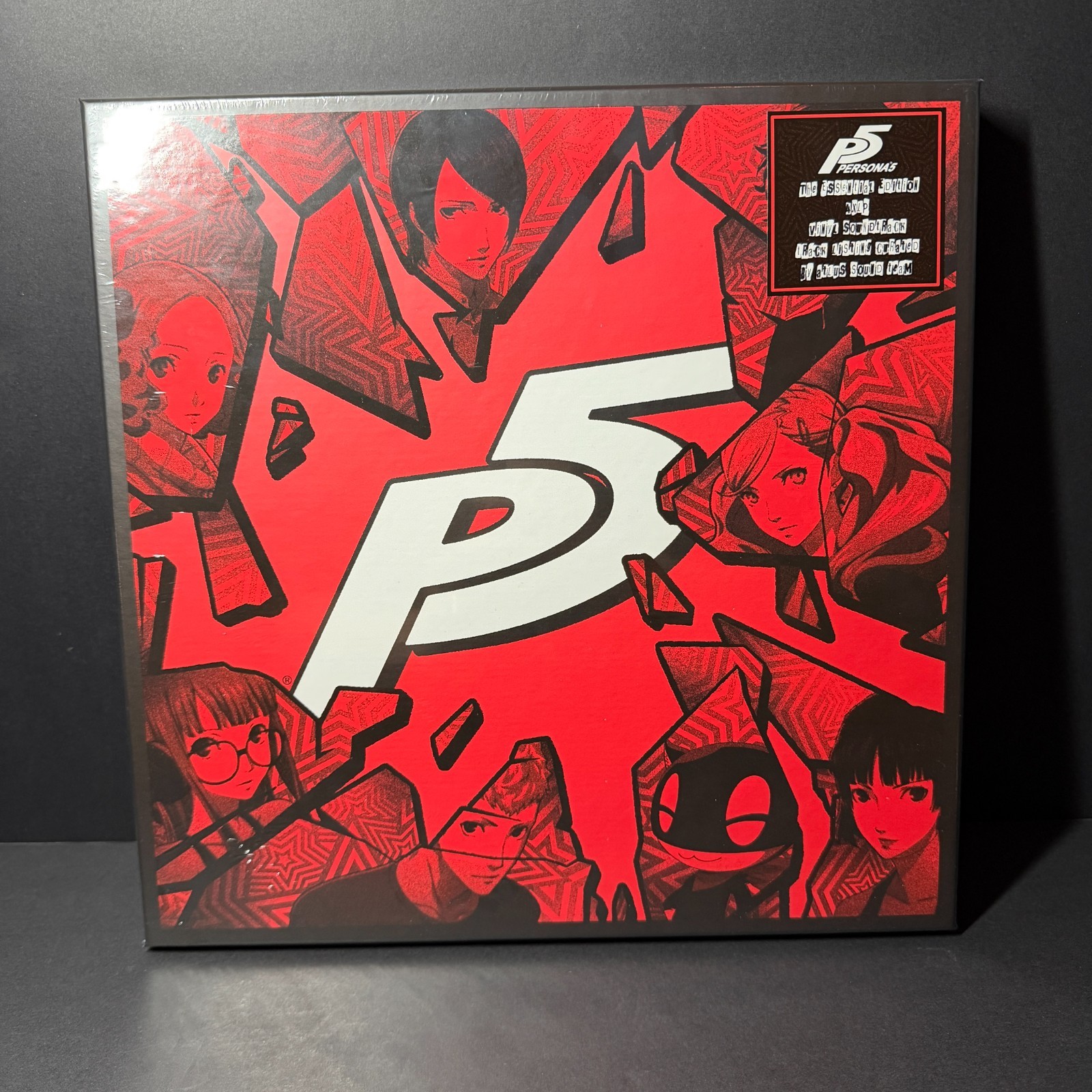Persona 5 Video Game Soundtrack Essential Edition LP Vinyl Record Album 4xLP NEW