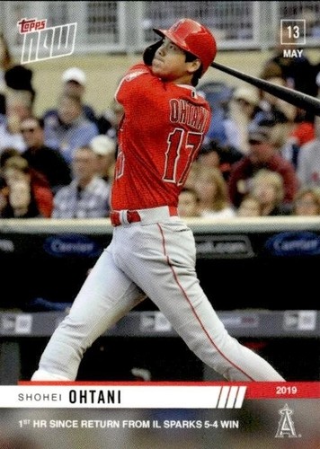2019 Topps Now #223 Shohei Ohtani Angels