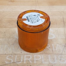 Siemens 8WD4 300-1AD Amber Stack Light, 7W Max - USED