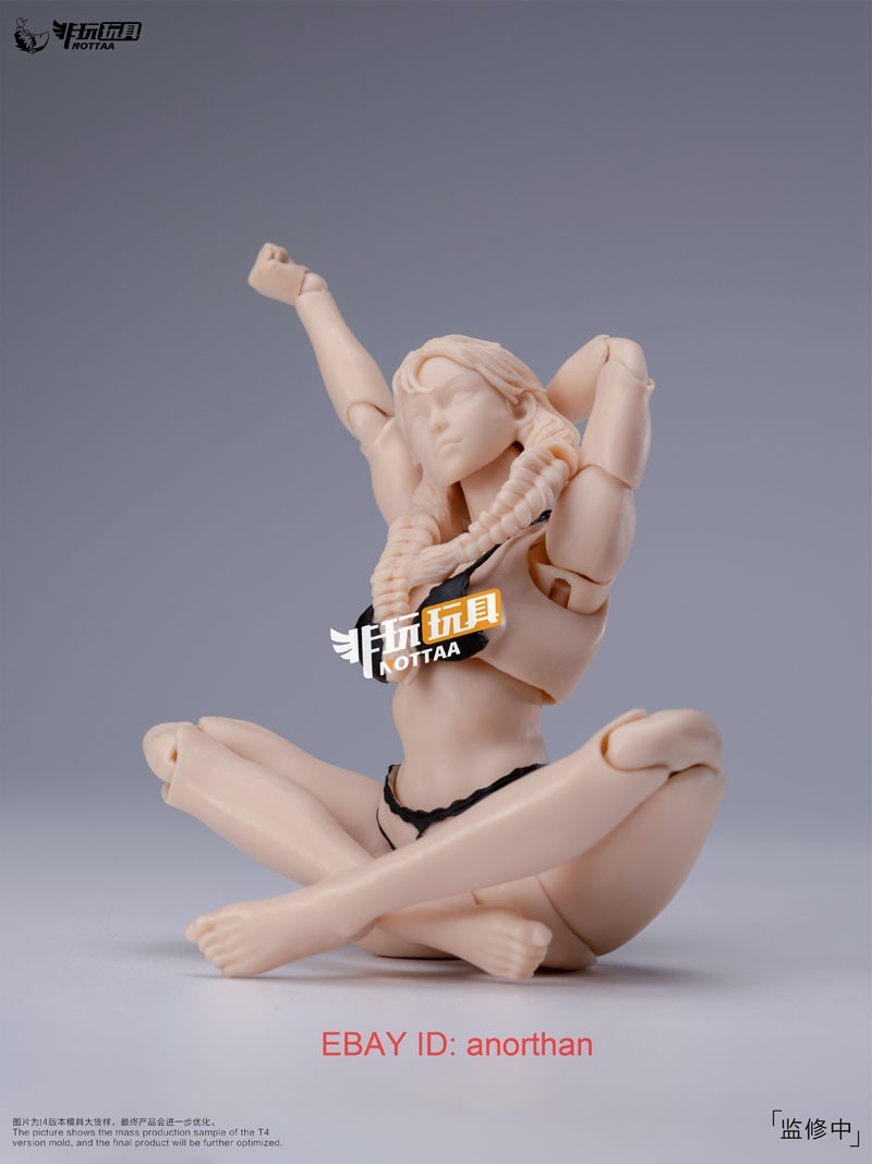 Nottaa Collection NT04 Female Body Xiao Fang 1/12 Scale Action