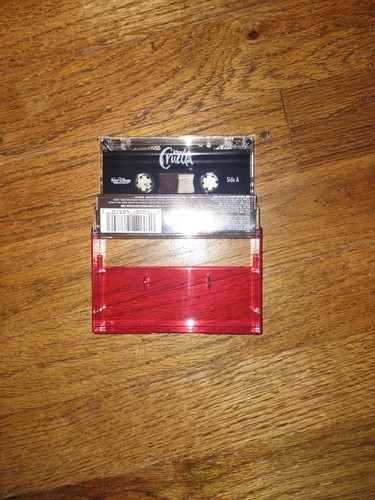Cruella 2021 Motion Picture Soundtrack Retro Cassette Tape Red Case Disney - Picture 2 of 3