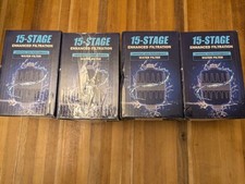 15 Stage Shower Water Filter Set of 4 Replacement Cartridges Hard Water Universa