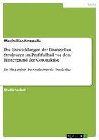 Maximilian Knossalla | Die Entwicklungen Der Finanziellen Strukturen Im...