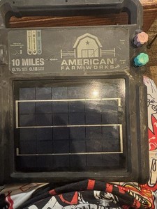 American Farm Works 10 Miles Solar Fence Charger