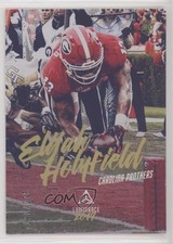 2019 Panini Luminance Rookie Gold 190/275 Elijah Holyfield #156 0c2